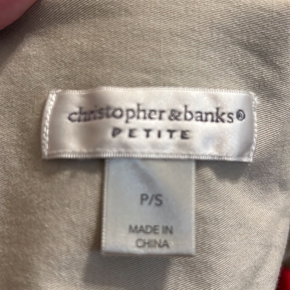 Women’s Christopher & Banks Petite coat size P/S - Picture 9 of 11